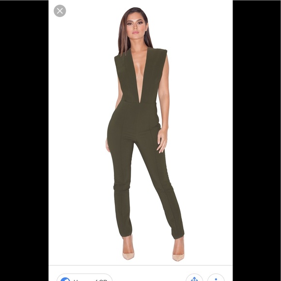 House of CB Pants - House of CB Basia Jumpsuit- size Small